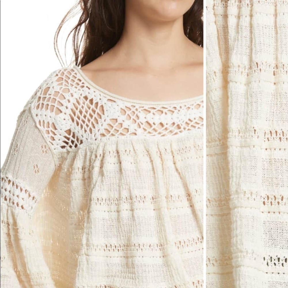 Free People Someday Sweater Sz Small. T1 - Picture 5 of 8